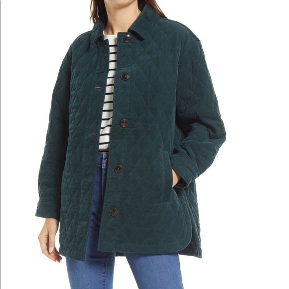 Madewell Belrose Quilted Corduroy Jacket - Picture 2 of 9
